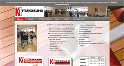 Desktop Screenshot of k1-fitundgesund.de